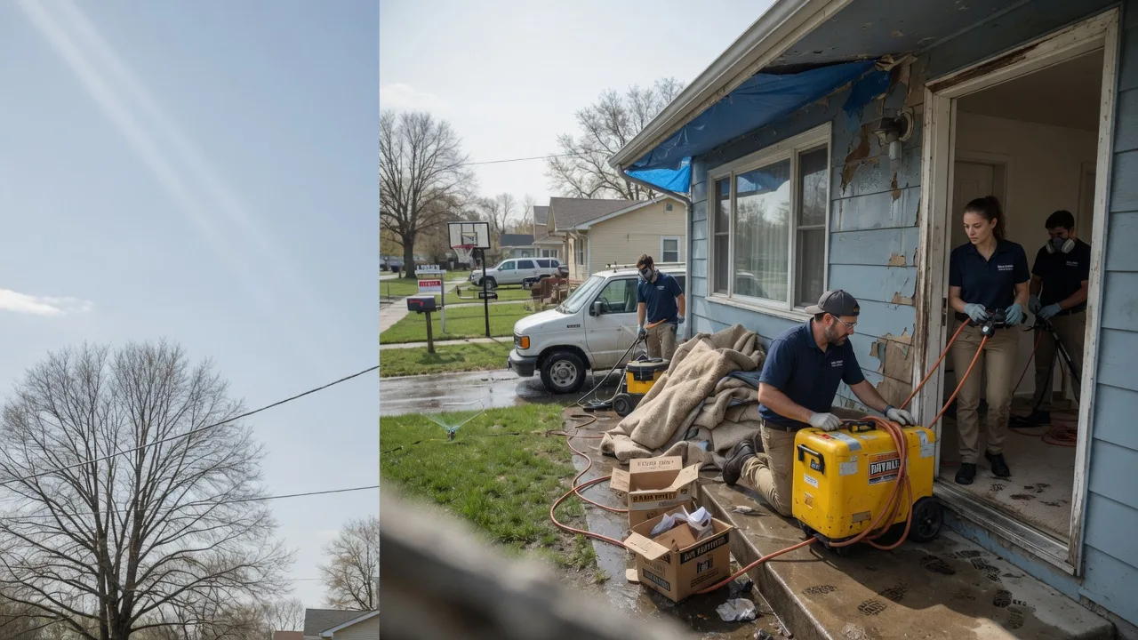 Basement Flood Cleanup in Deerfield, MA near me